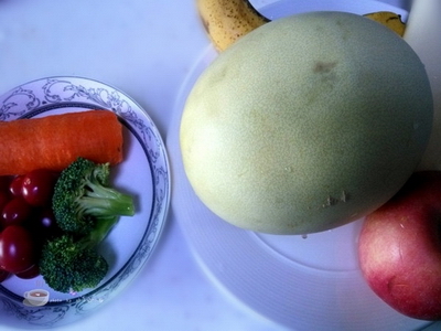 清肠迎新蔬果沙拉步骤1