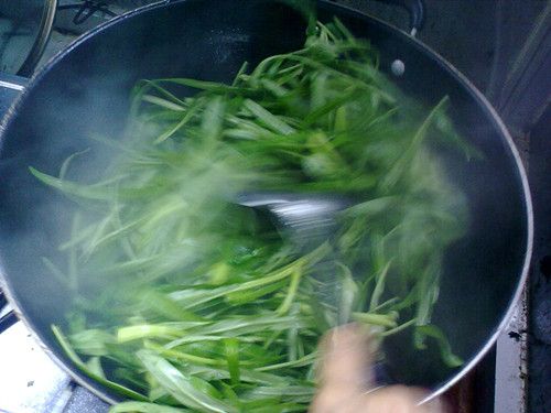 清炒竹叶菜的做法步骤3