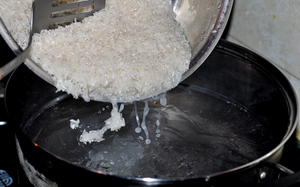 传统沥米饭步骤1