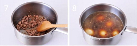 肉沫卤蛋的做法步骤7-8