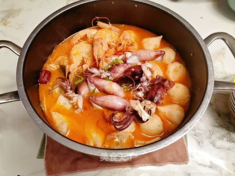 海鲜汤锅
