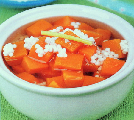 木瓜西米汤