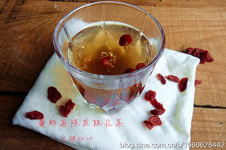 蔓越莓陈皮桂花茶的做法